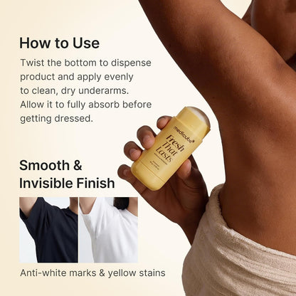 medicube Kojic Acid & Turmeric Deodorant Stick, Aluminum-Free